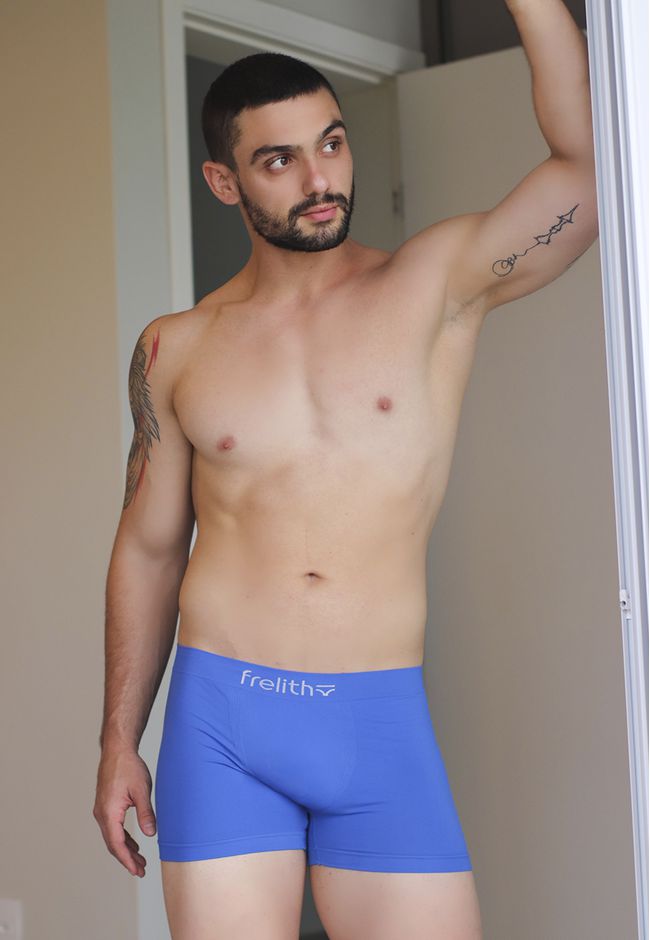 Boxer Frelith Lisa sem Costura e Cós Personalisado... - FRELITH