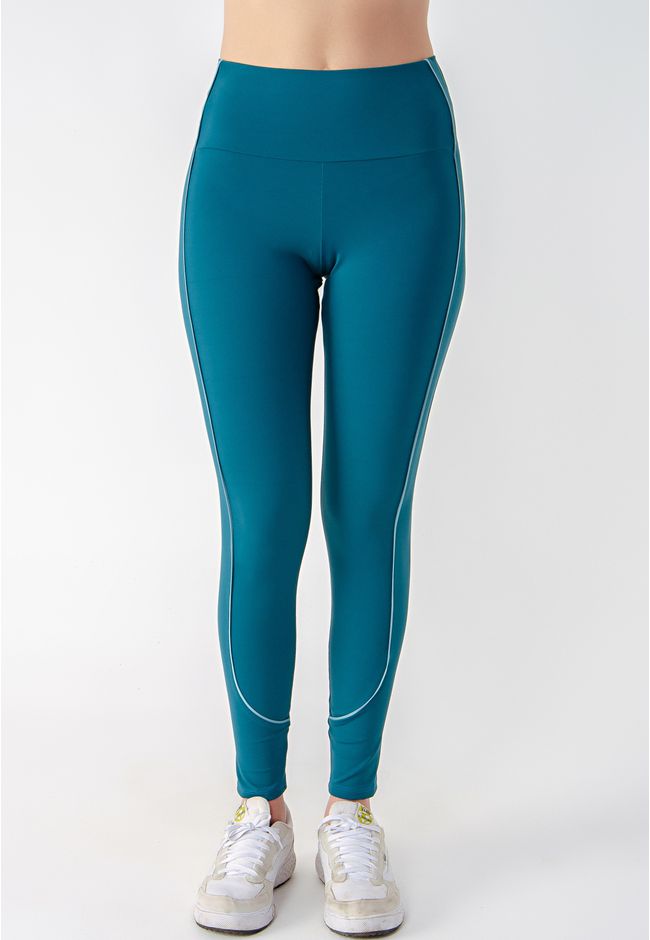 Legging Lana Frelith com Filetes - VERDE ESCURO - FRELITH