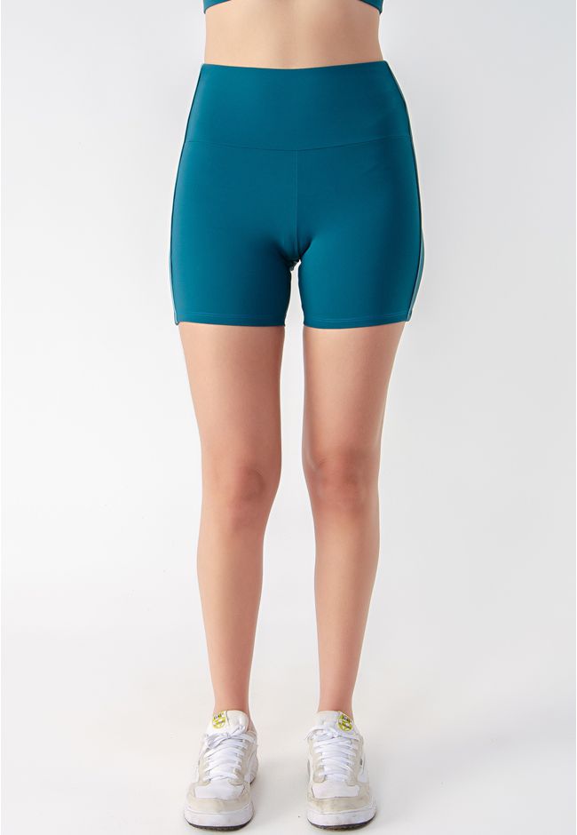 Short Kyra Frelith com Filetes - VERDE ESCURO - FRELITH