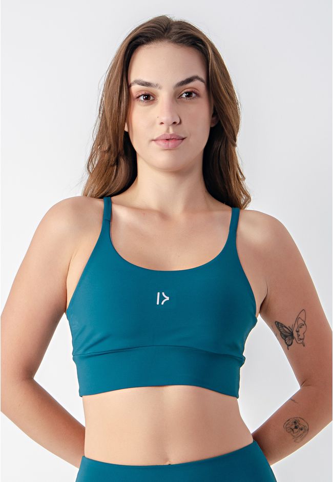 Top Angel Frelith - VERDE ESCURO