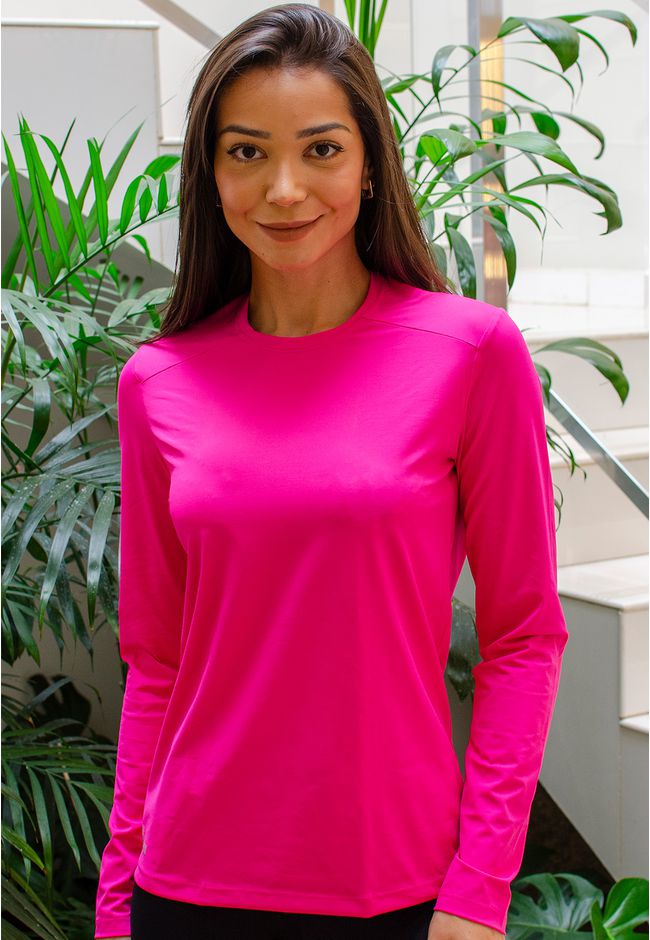 Blusa de Proteção UV Frelith Feminina Dinamic - PI... - FRELITH