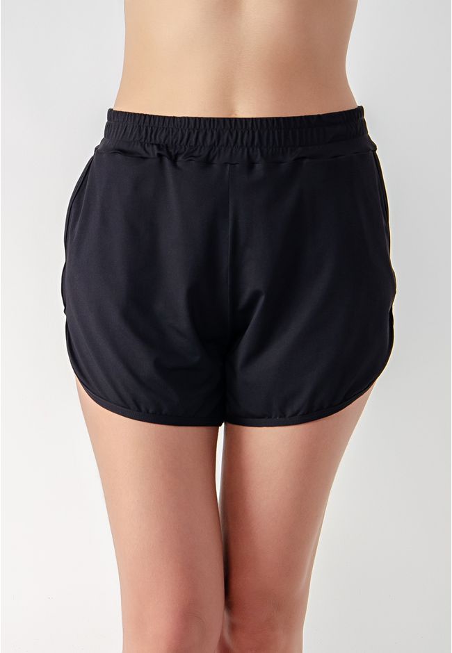 Saída Short Feminino Liso Frelith em Microfibra - ... - FRELITH