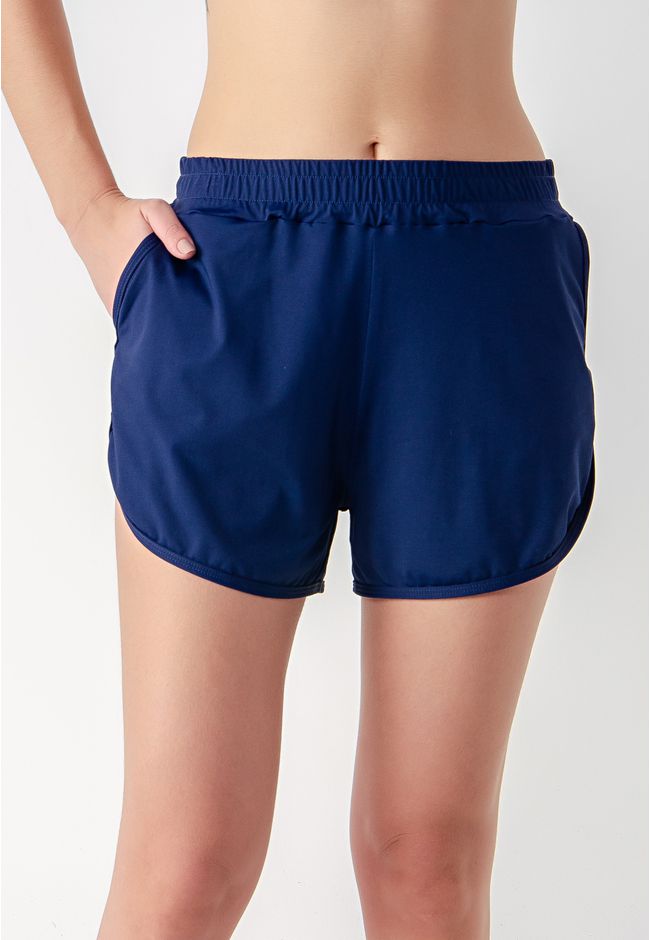 Saída Short Feminino Liso Frelith em Microfibra - ... - FRELITH