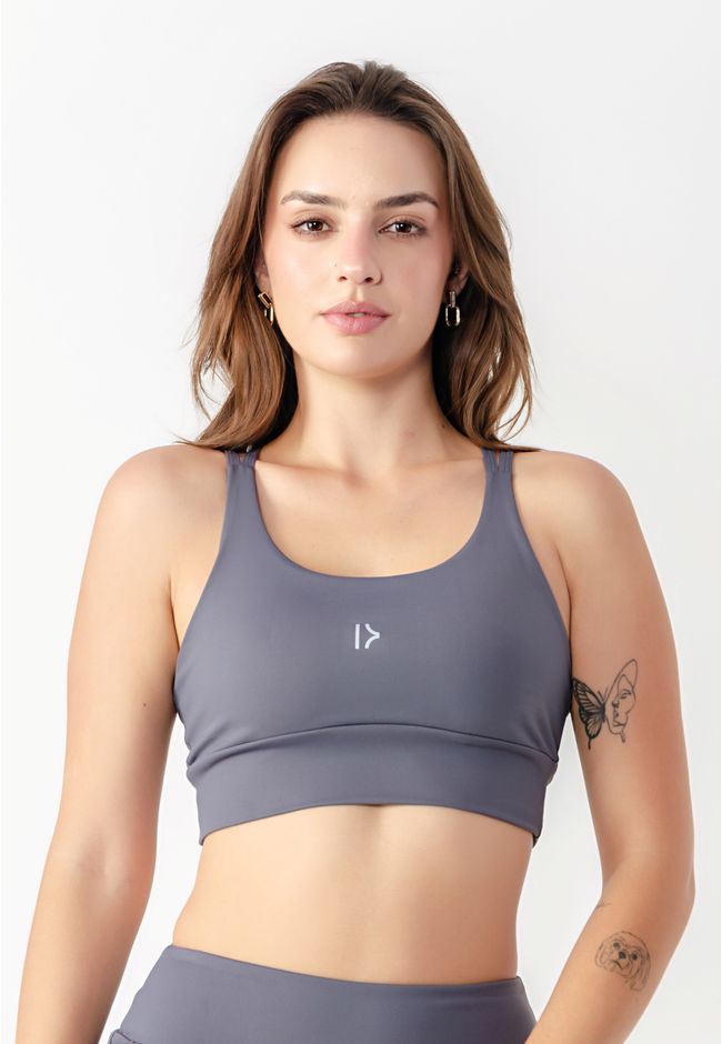 Top Ellen Frelith - CINZA - FRELITH