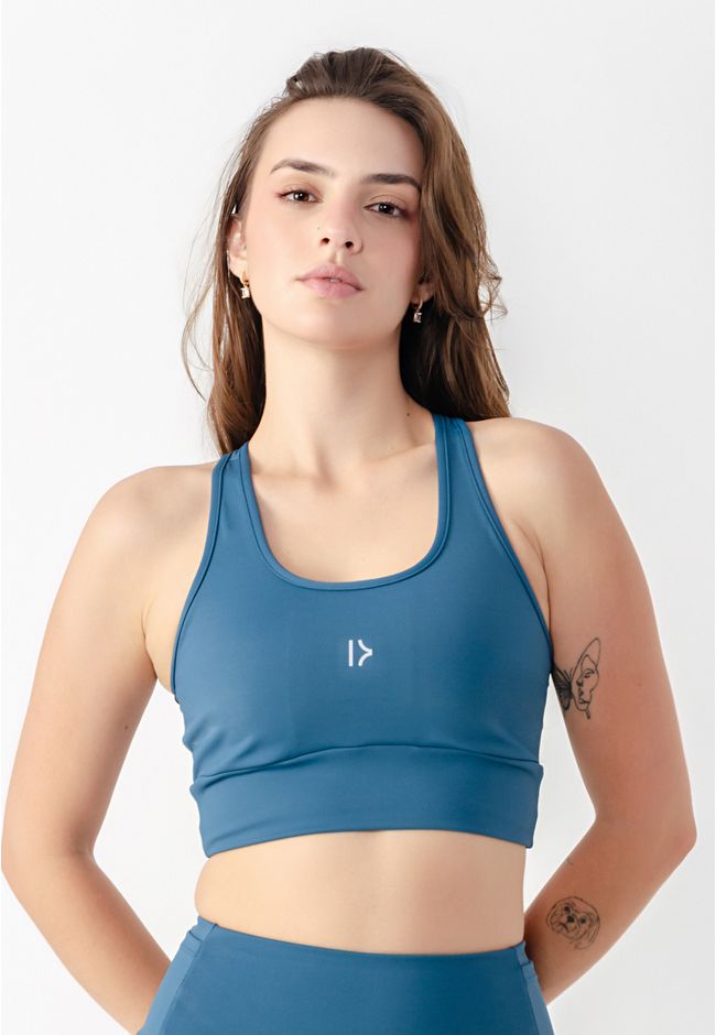 Top Run Frelith - AZUL PETROLEO - FRELITH