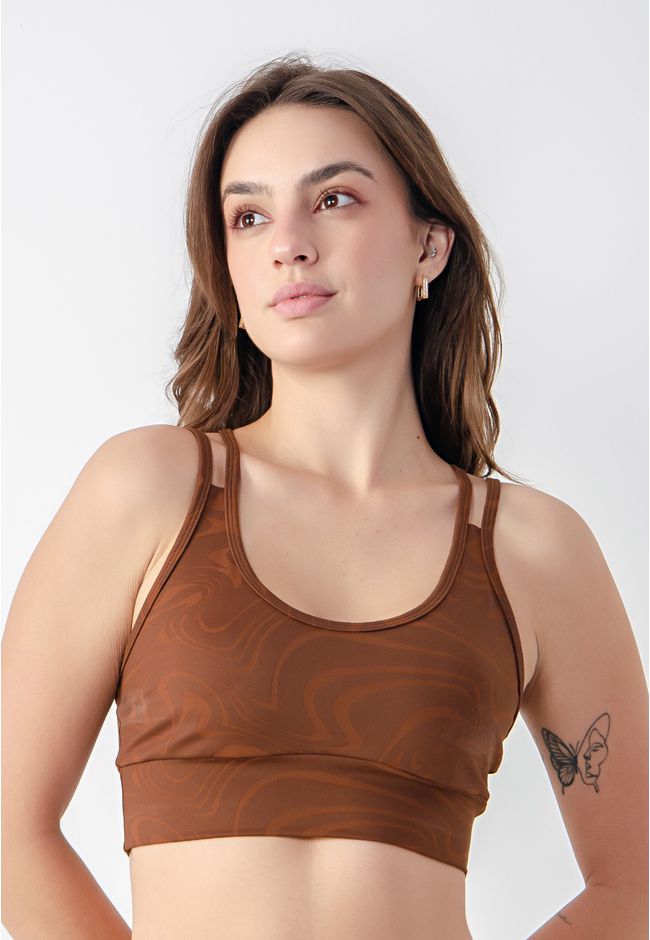 Top Alana Frelith - MARROM - FRELITH