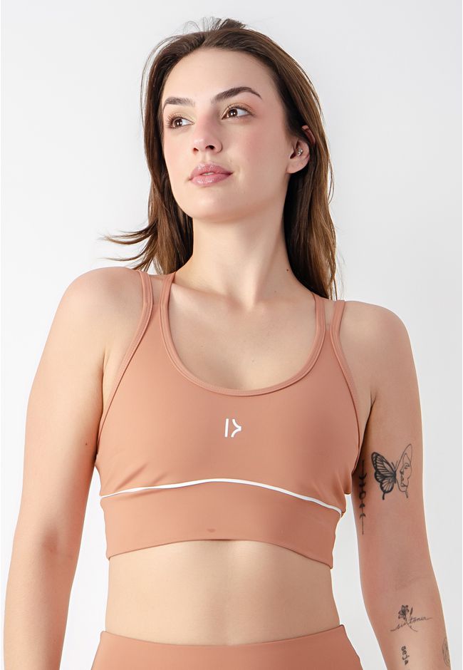 Top Alana Frelith - MOCHA MOUSSE - FRELITH