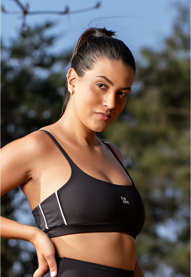 Top Fitness Athletic Power Filete - PRETO - FRELITH