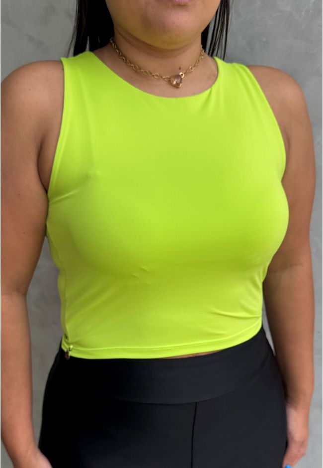 Cropped Frelith - VERDE LIMA - FRELITH