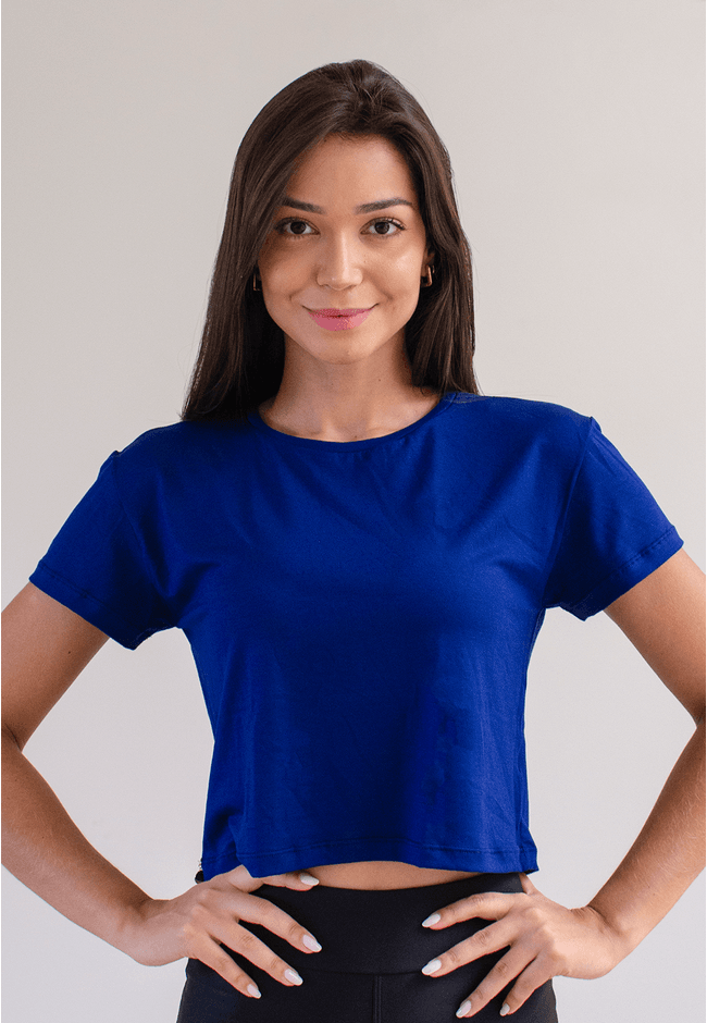 Cropped Visco Frelith - AZUL MARINHO - FRELITH