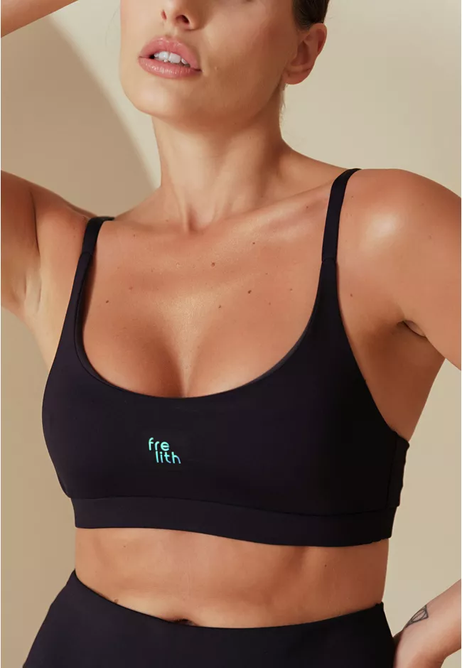 Top Fitness Básico Frelith - PRETO - FRELITH