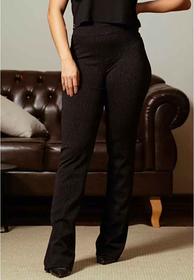 Calça Bailarina Frelith Savana Power - PRETO - FRELITH