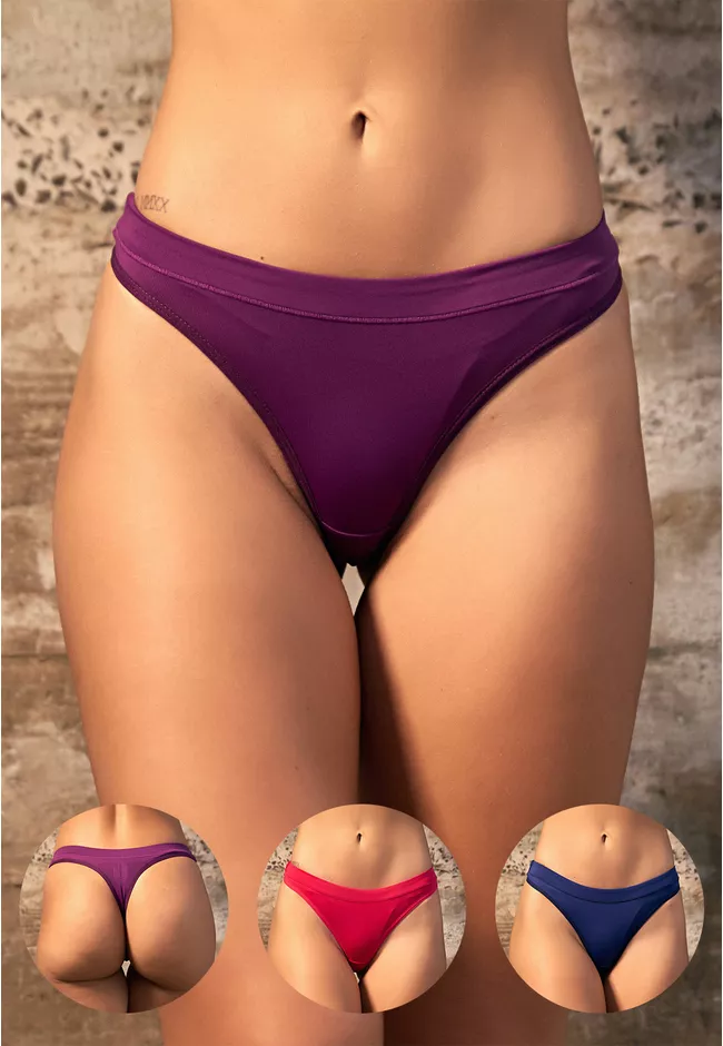 Kit 3 Fios Frelith Marinho Pink e Roxo - DIVERSOS - FRELITH