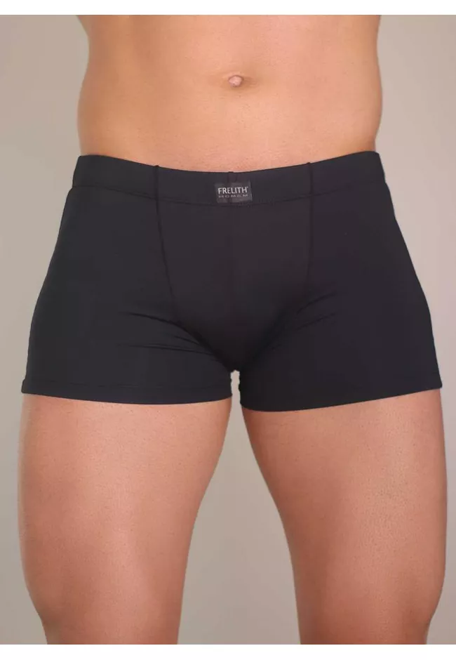 Boxer Frelith Lisa em Cotton - PRETO - FRELITH