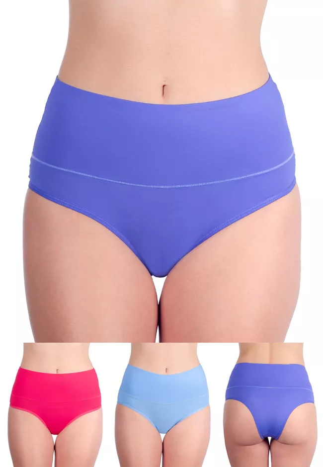 KIT 3 CALC 76 MCF AZUL LILAS PINK - DIVERSOS - FRELITH
