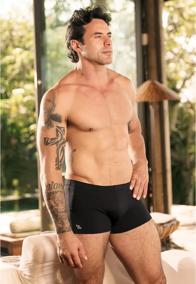 Boxer Frelith Piquet - PRETO - FRELITH