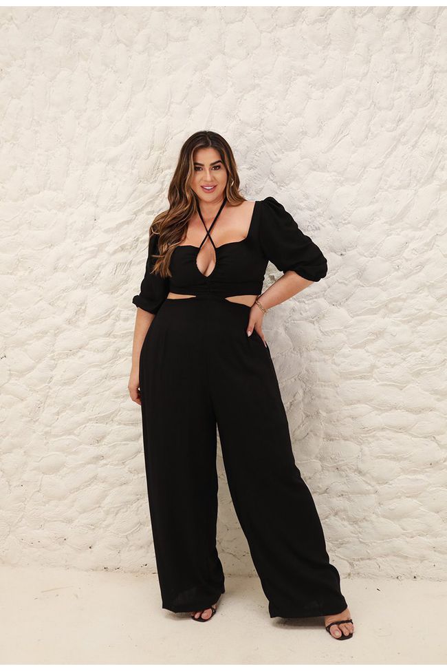 Macacão Liza - TA242290 - TAMTAUM PLUS SIZE FASHION