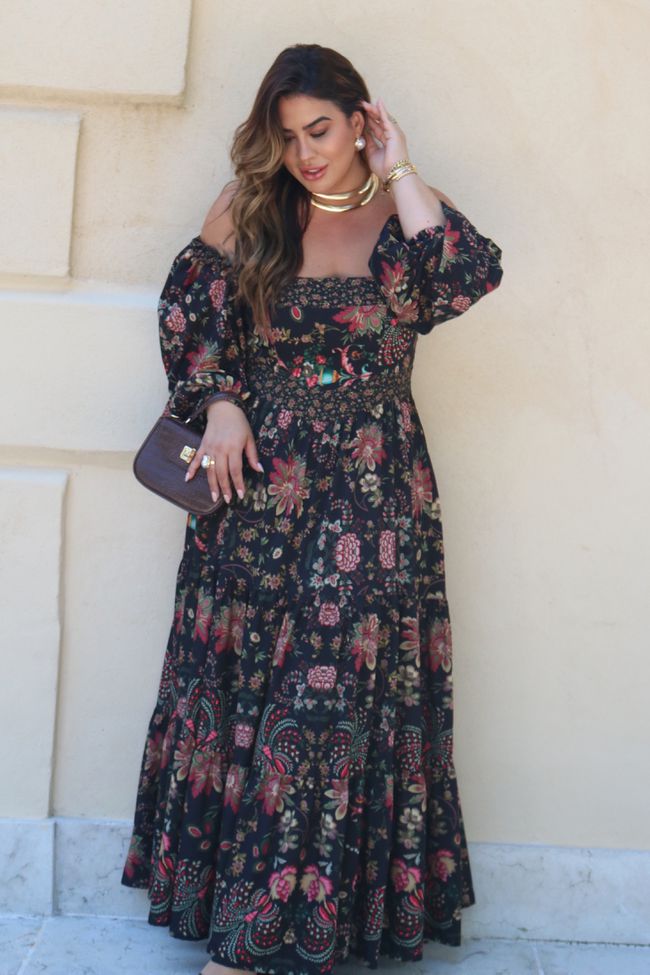 Vestido Gardênia - TA242453 - TAMTAUM PLUS SIZE FASHION