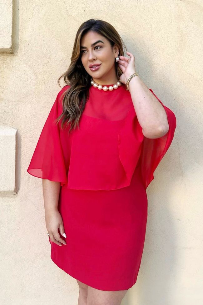 Vestido Celine Rubi - TA242611 - TAMTAUM PLUS SIZE FASHION