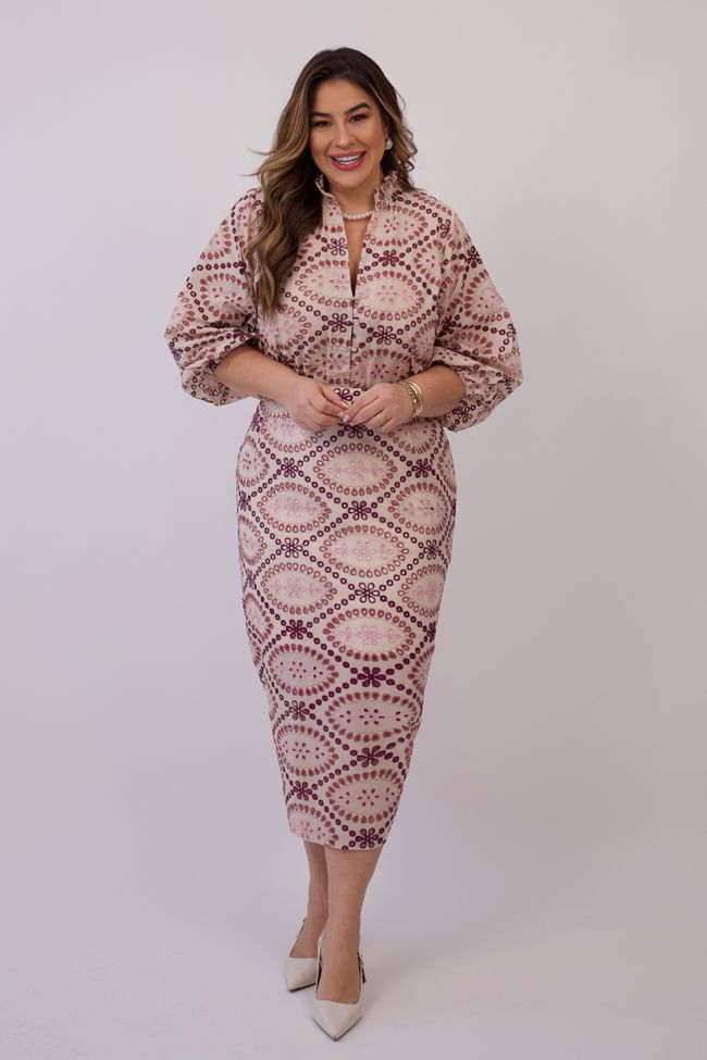 Conjunto Martina Bordô - TA242649 - TAMTAUM PLUS SIZE FASHION