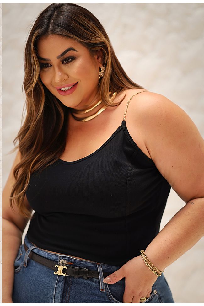 Bermuda Jorts Mila - TA242085 - TAMTAUM PLUS SIZE FASHION