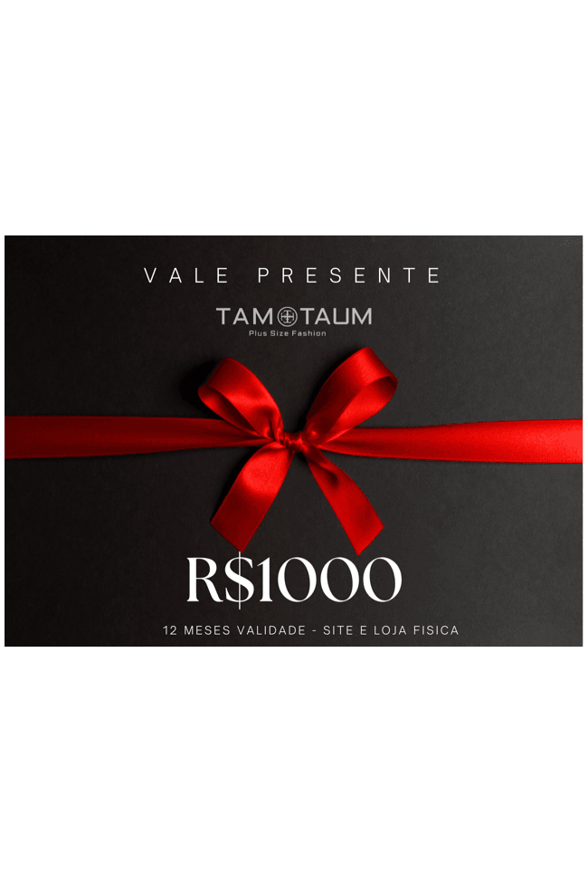 Vale Presente - TA242014 - TAMTAUM PLUS SIZE FASHION