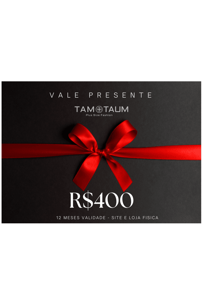 Vale Presente - TA242012 - TAMTAUM PLUS SIZE FASHION