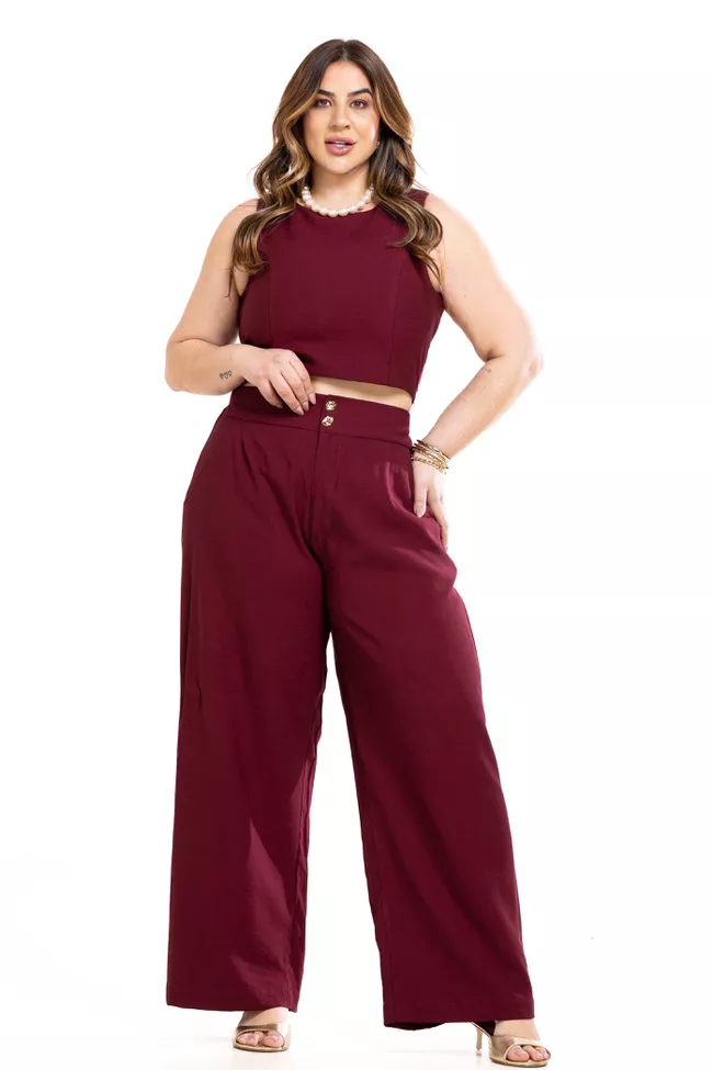 赤身 ２セット coppa Conjunto Liza Coffee | TAMTAUM PLUS SIZE FASHION