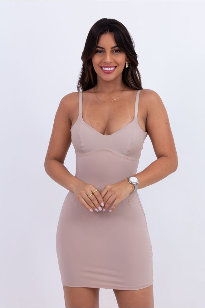 Vestido Modelador - Nude