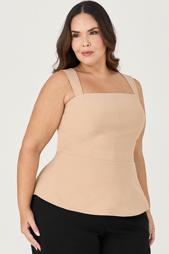Blusa Corset Alongado - MySize Ícones 