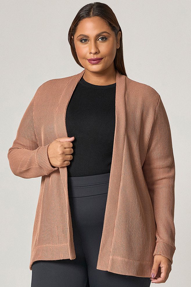 Blusa Cardigan Tricot - MySize Mirror