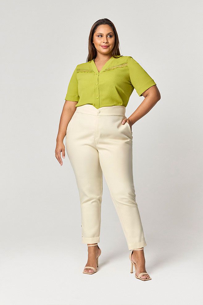 Camisa Renda Busto MySize - Reflect Inverno 25