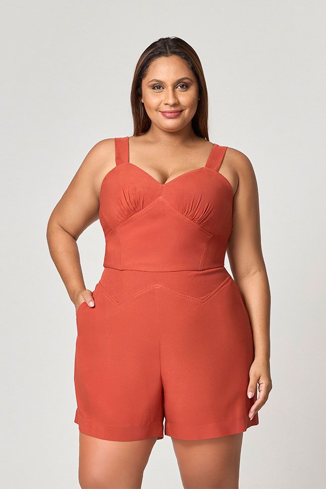 Short Alfaiataria com Cós em Ponta MySize - Reflect Inverno 25