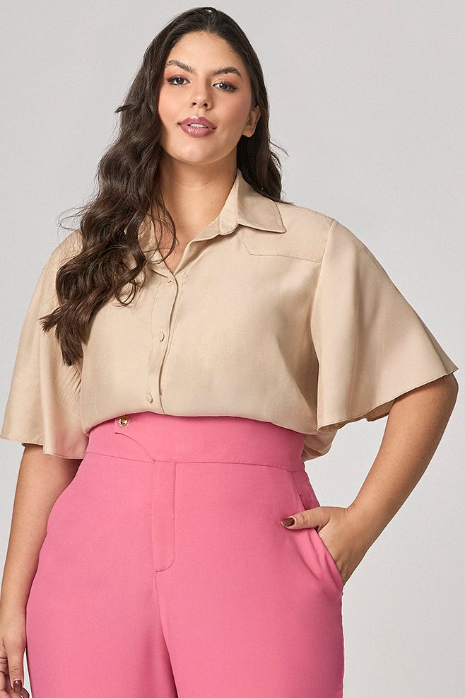 Blusa Manga Godê MySize - Verano