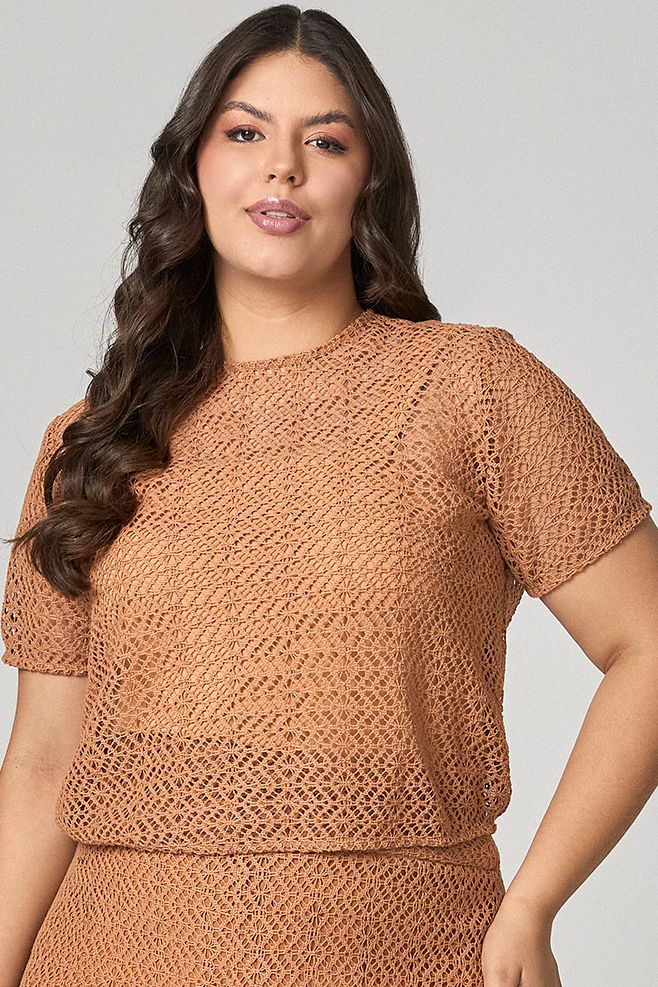 Semi Cropped Crochet MySize - Verano 
