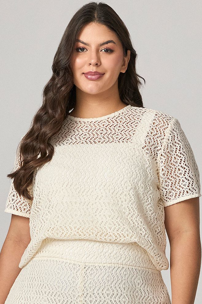Semi Cropped Crochet MySize - Verano
