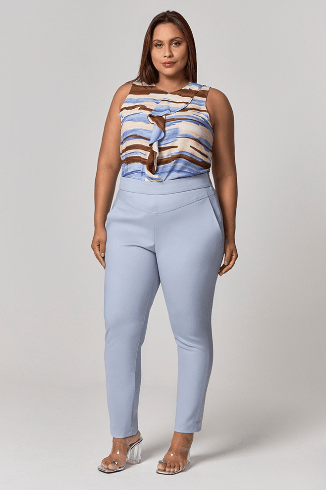  Blusa Estampada Babado MySize - Image Winter 25