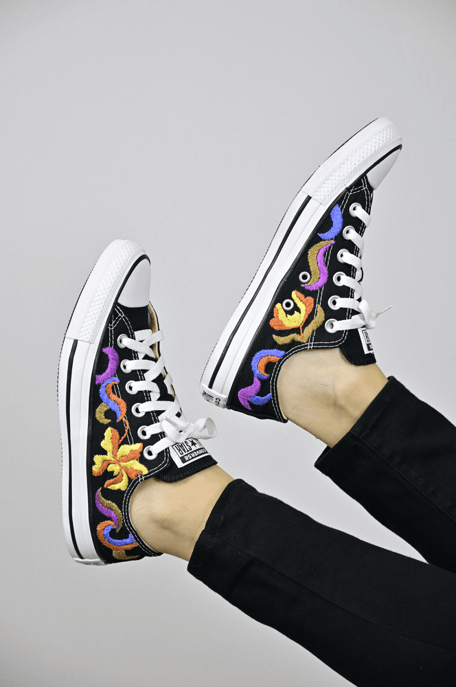All Star Preto Cano Baixo Modelo Sardenha - BIAAGUILA