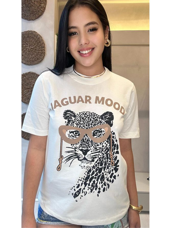 Camiseta TSHIRT Oversize - Branco - MeiMi Amores 