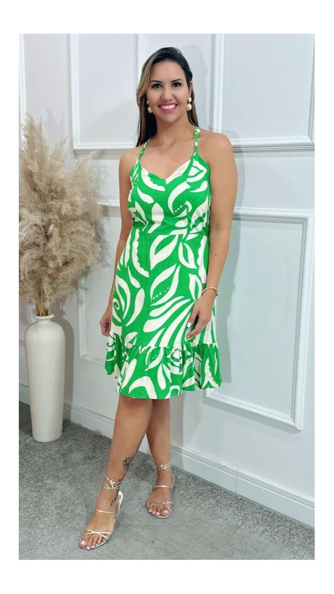 Vestido Diana babados Ref:3509