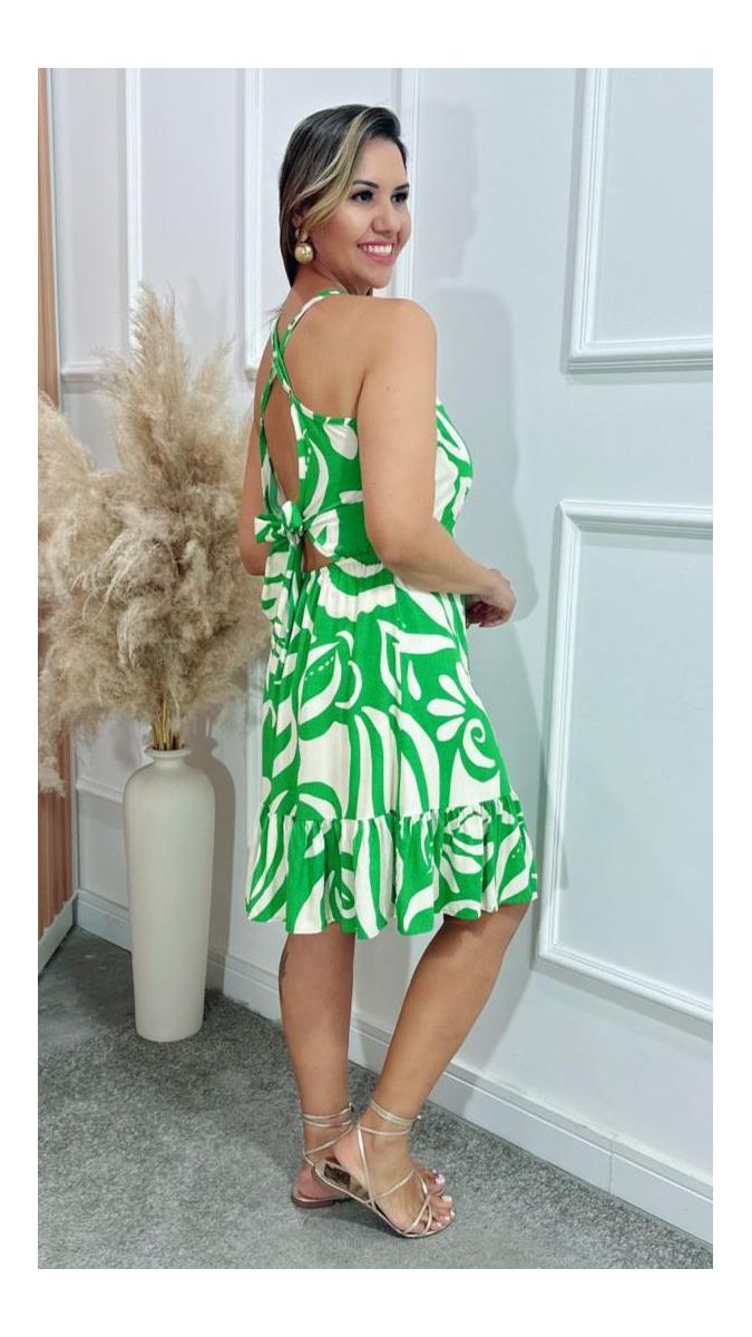 Vestido Diana babados Ref:3509
