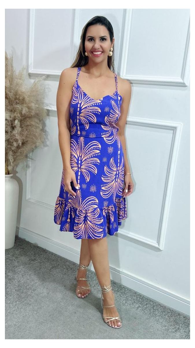 Vestido Diana babados Ref:3509