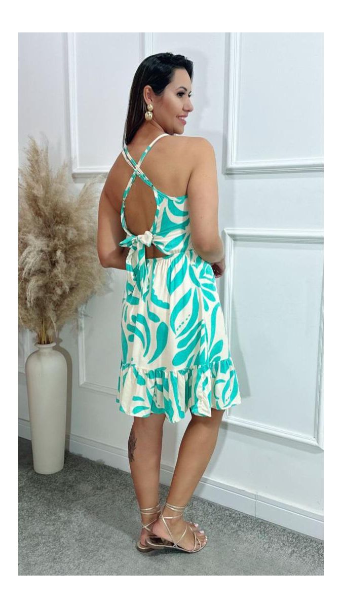 Vestido Diana babados Ref:3509