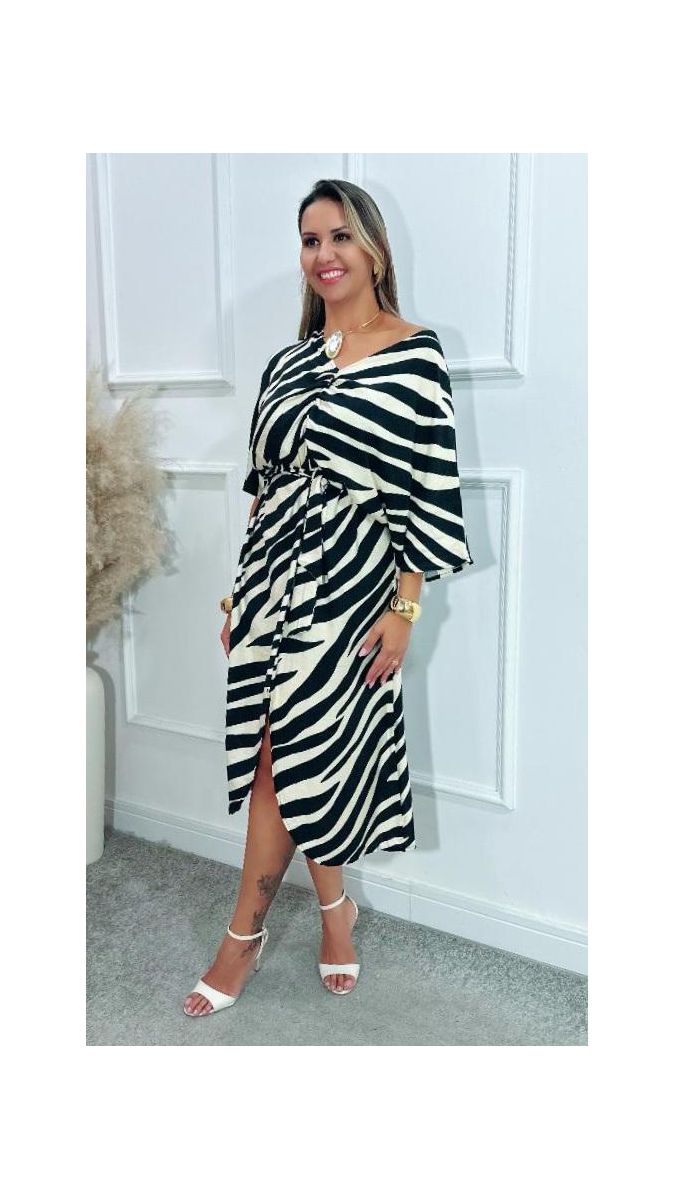 Vestido Kafan zebra Ref: 3517