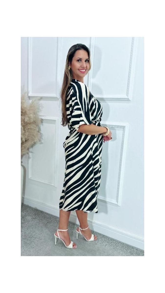 Vestido Kafan zebra Ref: 3517