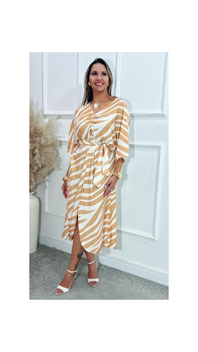 Vestido Kafan zebra Ref: 3517