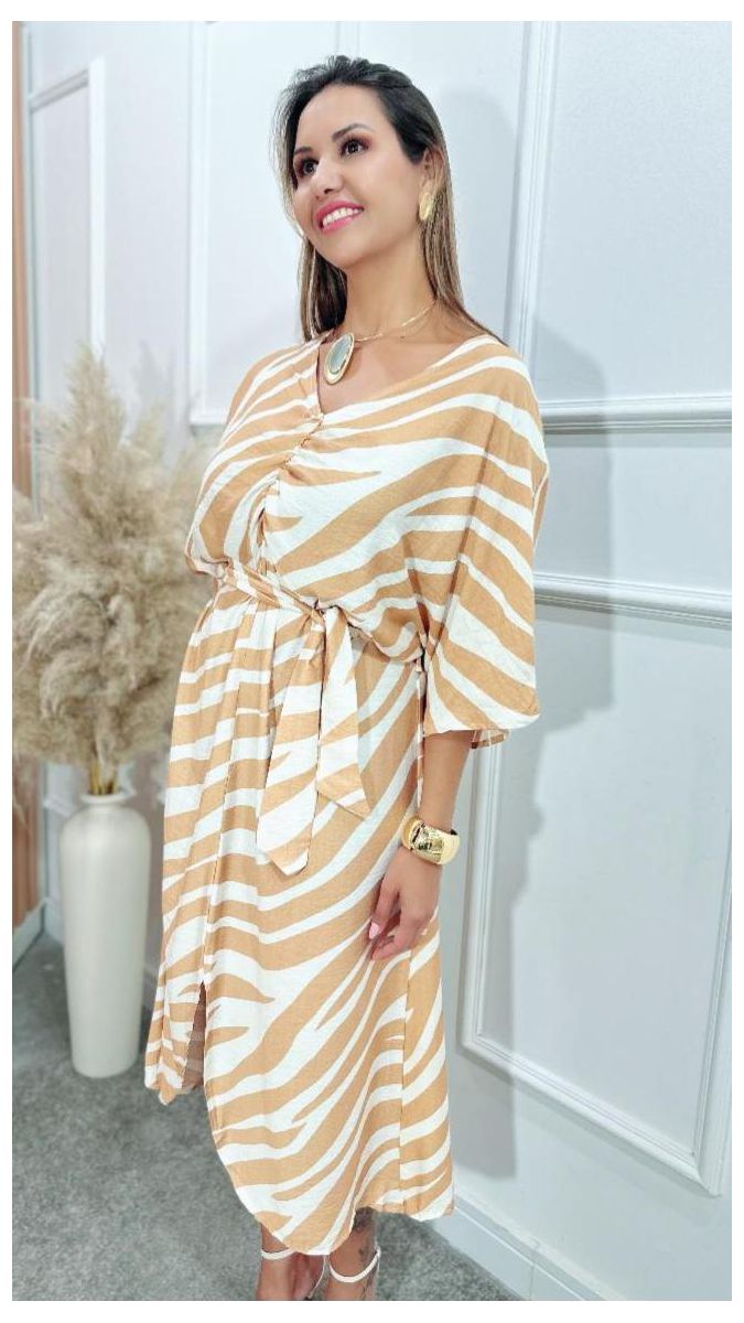 Vestido Kafan zebra Ref: 3517