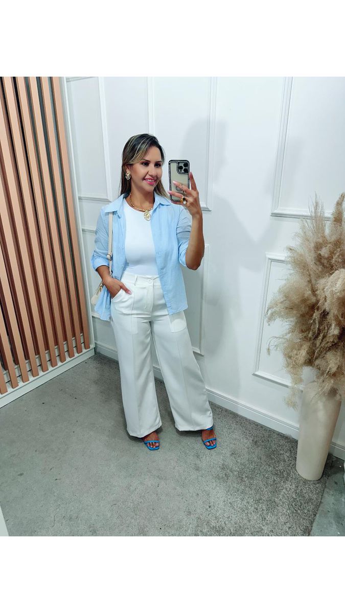 Camisa Laura canelada Ref:3518