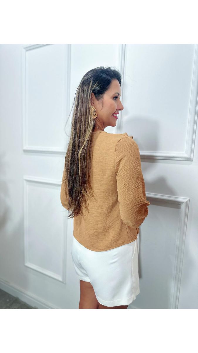 Blusa sofia babados Ref: 3569