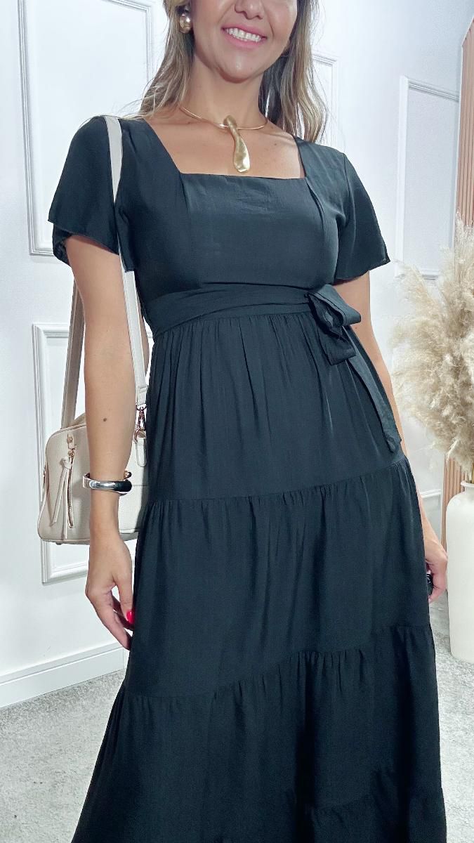 Vestido longuete Eduarda Ref:3576